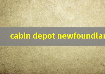  cabin depot newfoundland